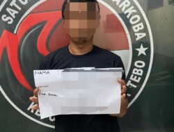 Polres Tebo Berhasil Mengungkap Kasus Peredaran Narkoba,