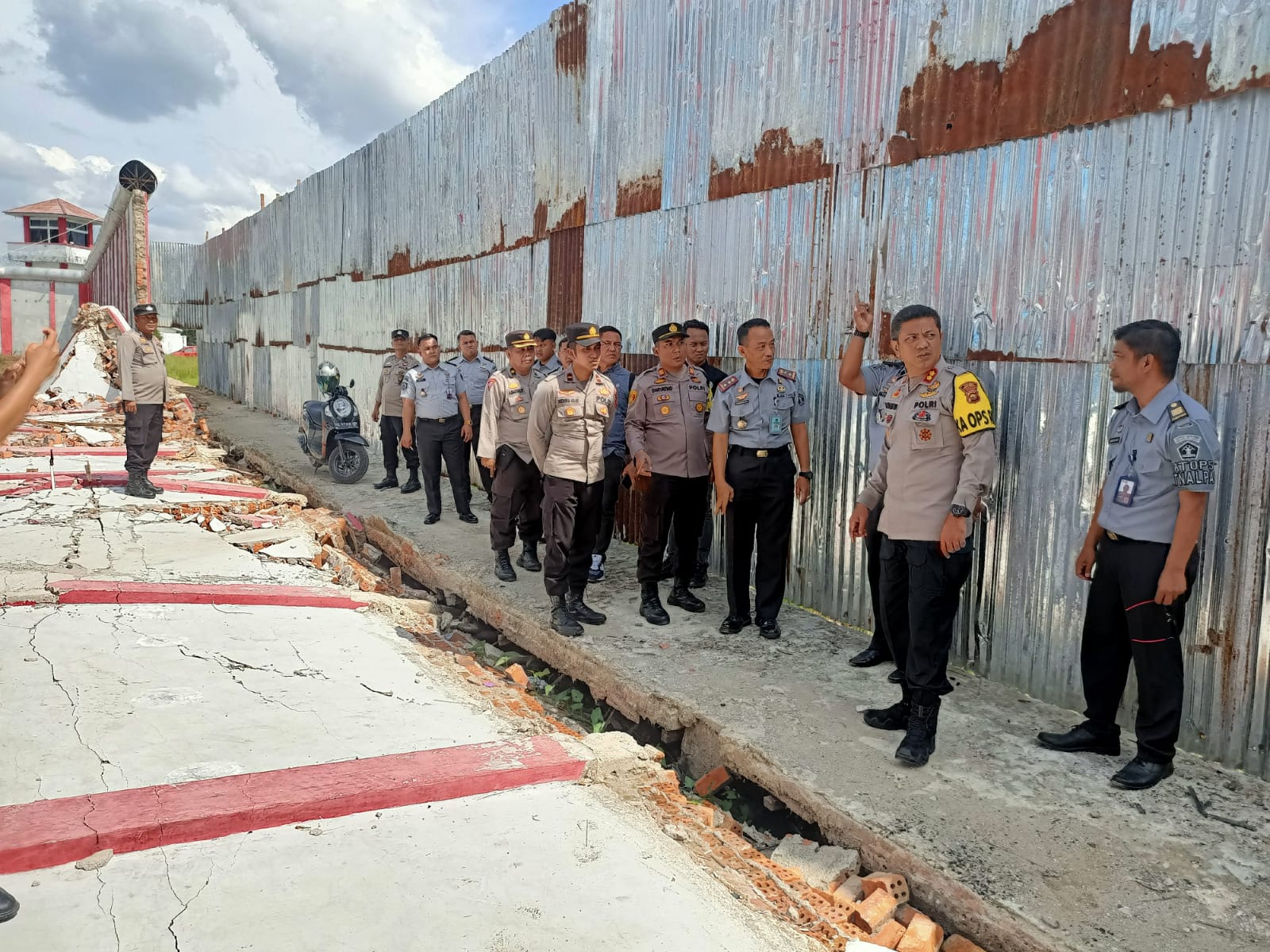 Jaga Kamtibmas Nyambil Jalin Silaturahmi, Kapolres Sarolangun AKBP Budi Prasetya, S.IK, M.SI Kunjungi LP Sarolangun 