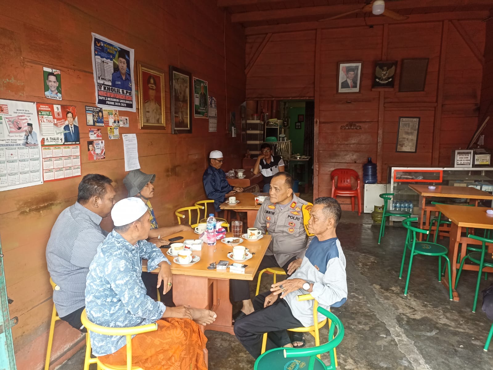 Pesan Akp. Torang Tua Munthe. SH.MH, Beda Pilihan Pada Pemilu Bukan Berarti Kita Bermusuhan