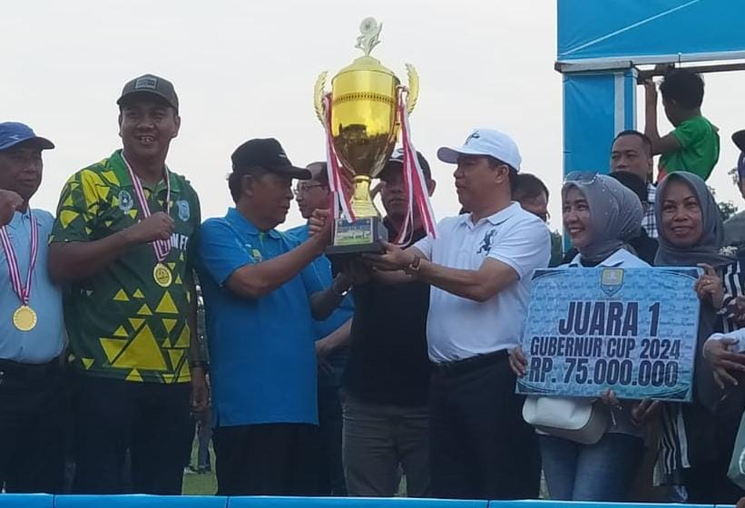 Dua Tahun Berturut turut Menyandang Gelar Juara Sepak Bola Gubernur Cup jadikan Merangin FC Duta Sepak Bola Jambi