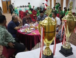 Kepulangan Pemain Merangin FC Disambut Acara Khususi Diarak dan Dijamu Makan Malam