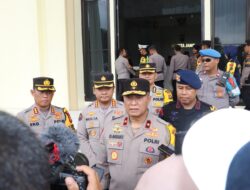 Brigjen Pol Edi Mardianto Laksanakan apel dan siapkan 1.400 personel untuk mengamankan TPS di Provinsi Jambi, 