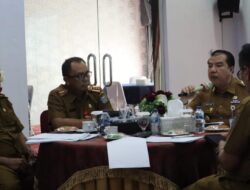 Mukti Pimpin Rakor Persiapan Penyusunan LKj Triwulan II