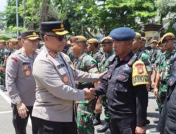 Hari ini Ratusan Personel TNI-Polri Jakut Berjaga di TPS