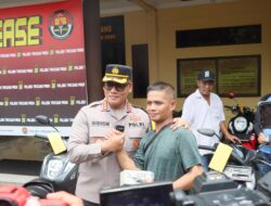 Ungkap Komplotan Bahari, Polsek Tanjung Priok Sita 12 Motor Hasil Curian