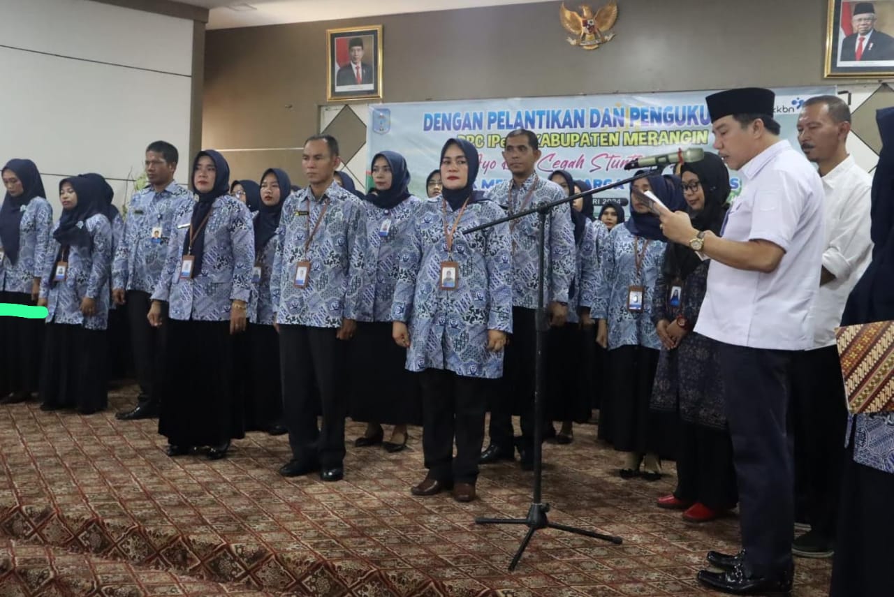 Pj Bupati Kukuhkan Pengurus DPC IPeKB Merangin