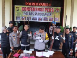 Kapolres Sebutkan., Berhutang 60 Juta Beli 100 Gram Sabu, Dua Pria Diringkus Satresnarkoba Polres Sarolangun