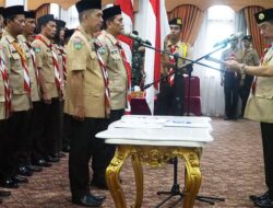 Pengurus Mabicab, Kwarcab dan DKC Pramuka Merangin Dilantik untuk Masa Bakti 2023-2028