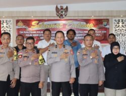 Sukses Melaksanakan Pemungutan Suara Polres Bintan Apresiasi Kepada Seluruh KPPS di Kabupaten Bintan