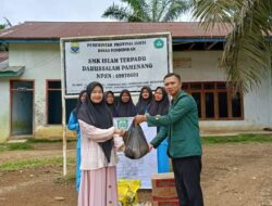 Bhakti sosial, Dewan Eksekutif Mahasiswa (DEMA) Institut Agama Islam Syeh Maulana Qori pada Ponpes SMK terpadu.