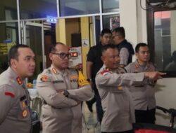 Kapolres Metro Jakut Kunjungan ke Polsek Koja Dalam Rangka Pengecekan Kesiapsiagaan Personil Polsek Koja Jakarta Utara