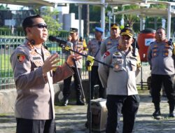 Polri terjunkan 3.929 Personel Gabungan, amankan Aksi Unjuk Rasa Beberapa Elemen Masyarakat di Depan Gedung DPR/MPR RI