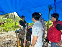 Berburu Emas Lewat Lobang Jarum, Lima Orang Pelaku Diamankan Sat Reskrim Polres Merangin