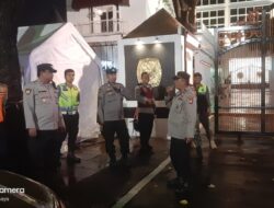 CEGAH AKSI TAWURAN, POLRES METRO JAKARTA PUSAT DAN POLSEK JAJARAN GENCARKAN PATROLI GABUNGAN 3 PILAR