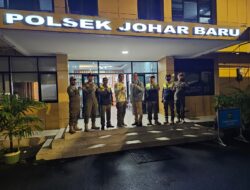 CEGAH AKSI TAWURAN, POLSEK JOHAR BARU MAKSIMALKAN PATROLI GABUNGAN