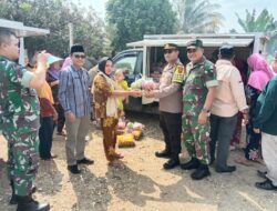 Polsek Bathin VIII Berjibaku Dalam Gerakan Pangan Murah