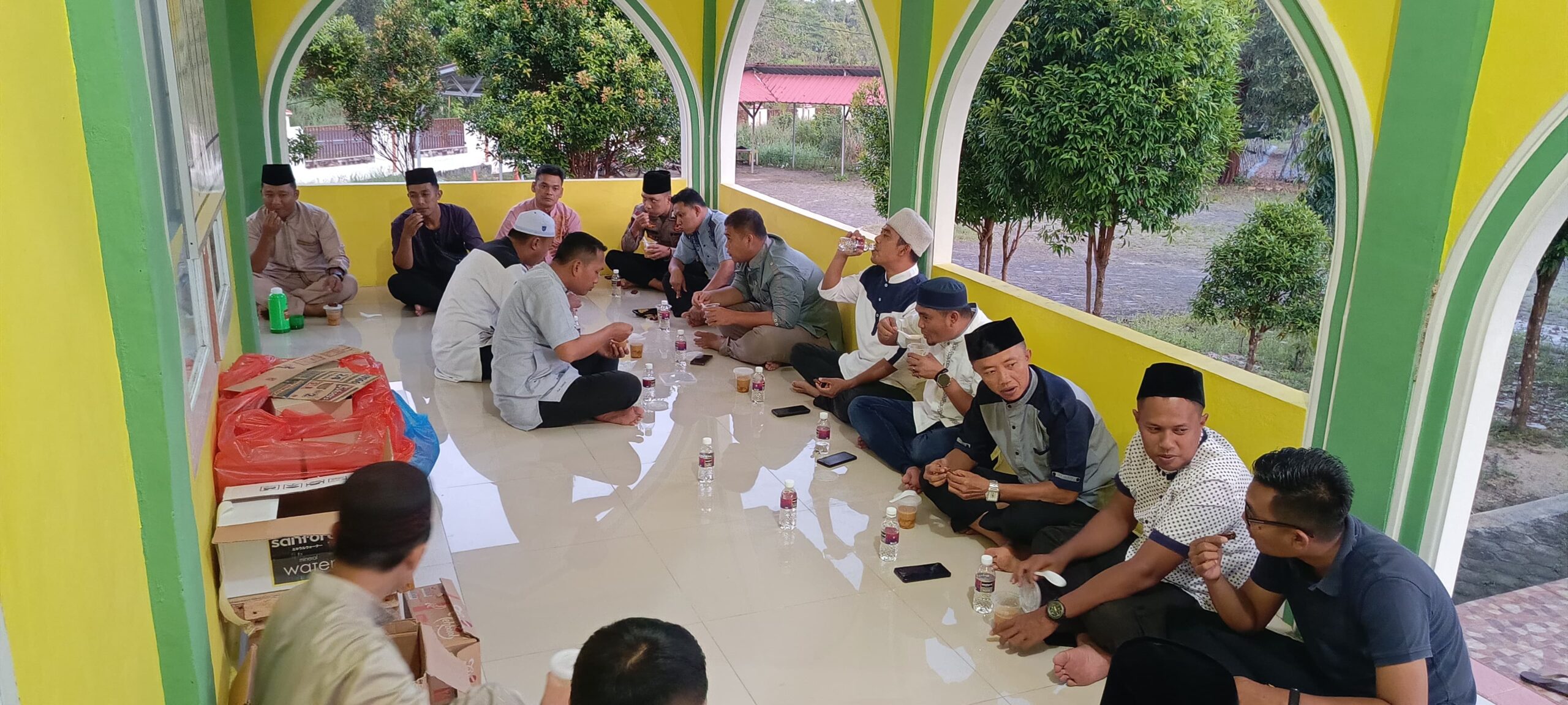 Makmurkan Mesjid Selama Ramadhan, Polres Bintan Rutin Laksanakan Ibadah Ramadhan