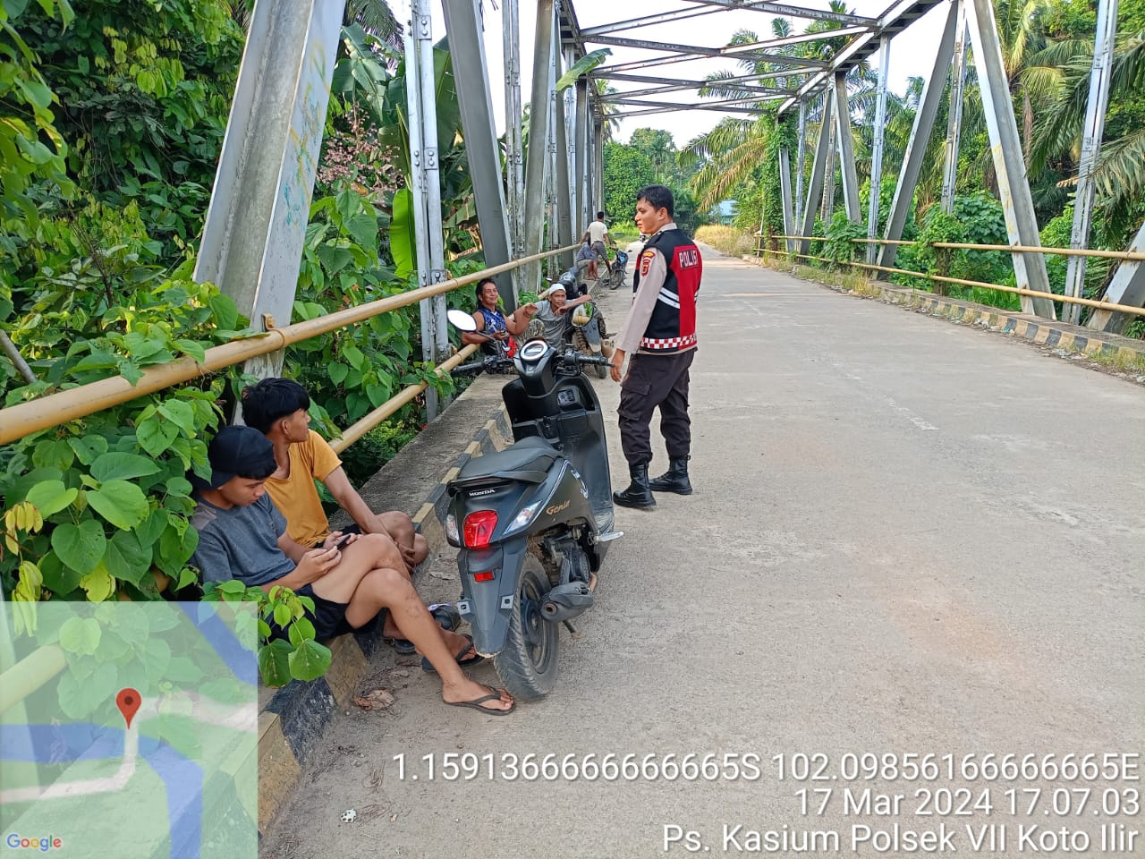 Cegah Tawuran Dan Balap Liar Personil  Giat Patroli