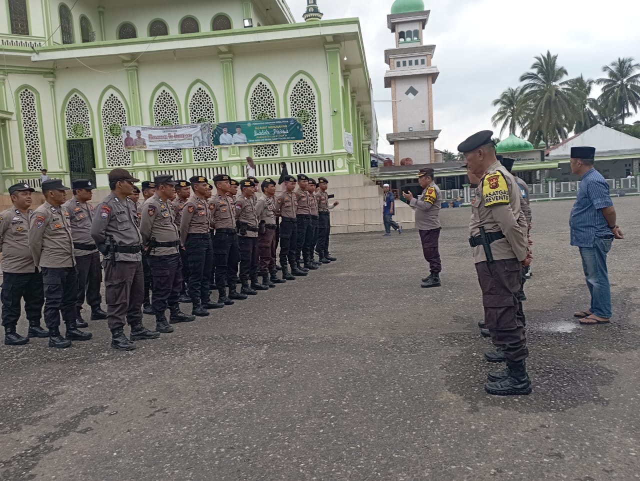 Polres Sarolangun Sukses Gelar Pengamanan Tabligh Akbar Ustaz Abdul Somad