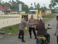 Teruskan Tradisi Nusantara di Bulan Ramadhan, Kapolsek Tabir Ulu, Lain Waktu saat Rizki menghampiri kita Berbagi Taqjil