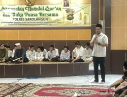 Polres Sarolangun Gelar Buka Puasa Bersama Santri Ponpes Al – Hidayah Sekaligus Peringati Nuzulul Qur’an 