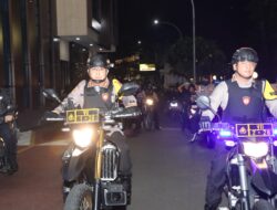 KAPOLRES METRO JAKARTA PUSAT PATROLI POS SINGGAH RAMADHAN, PASTIKAN KEAMANAN DI MALAM RAMADHAN