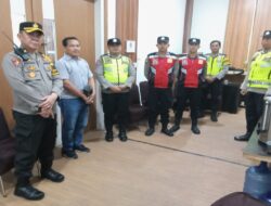 Polres Merangin Siaga saat Pelaksanaan Pleno Pemilu 2024