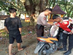 Kasat Samapta Bubarkan Tawuran Remaja di Bawah Umur di Ujung Tanjung Muaro Mesumai