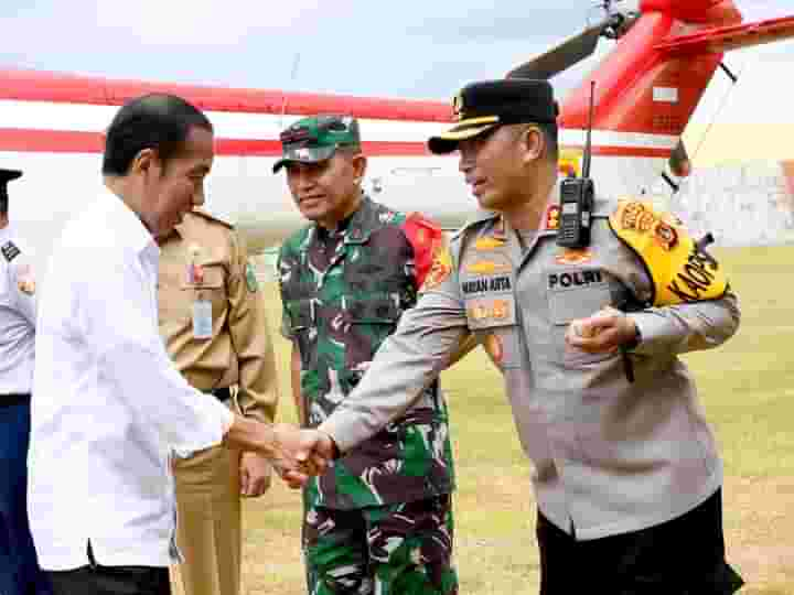 Sukses Pengamanan Kunjungan Kerja Presiden Republik Indonesia: Apresiasi Kapolres Tebo