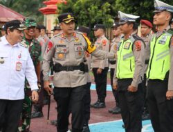 Mengahadapi Libur Bersama Perayaan Idul Fitri 2024, Polres Sarolangun Gelar Pasukan Operasi Ketupat 2024