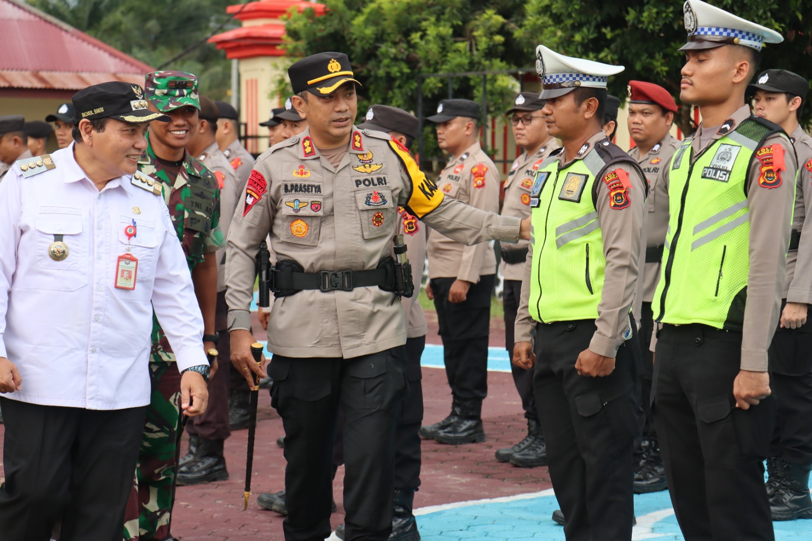 Mengahadapi Libur Bersama Perayaan Idul Fitri 2024, Polres Sarolangun Gelar Pasukan Operasi Ketupat 2024