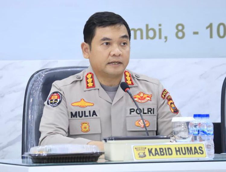 Kabid Humas Polda Jambi Kombes Pol Mulia Prianto:  Jika Lelah Jangan Di Paksakan Silakan Istirahat Di Pos Pengamanan Yang disediakan oleh polri