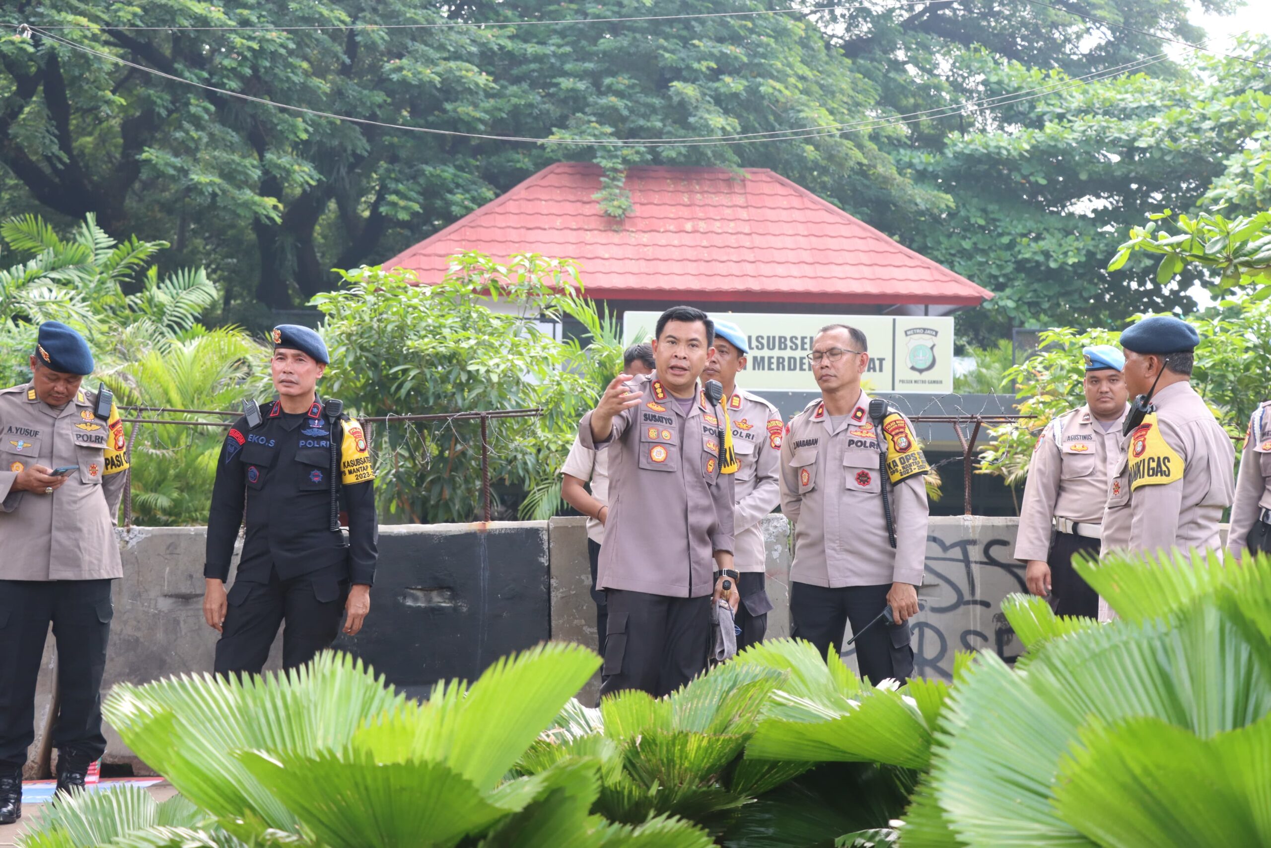 Polri Terjunkan 1.640 Personil Amankan Sidang PHPU di Gedung MK