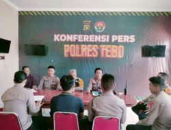 Giat OPS Ketupat 2024 Polres Tebo Melaksanakan Anev Harian Bersama  OPS Ketupat 2024