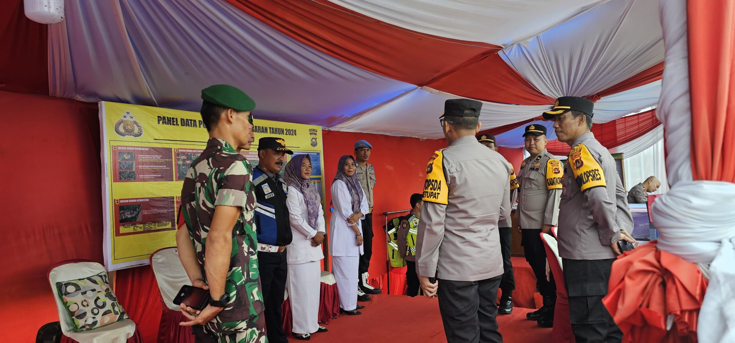 Giat OPS Ketupat 2024 Polres Tebo Dalam Rangka Kunker Tim Supervisi Roops Polda Jambi