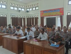 Giat Polres Tebo Melaksanakan Gelar Operasional  Bulanan Dan Polsek Jajaran