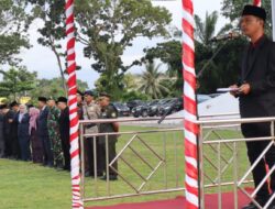 Merangin Peringatan Hari Otonomi Daerah 2024 Gelar Apel Akbar di Halaman Kantor Bupati