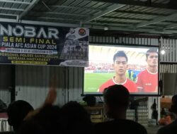 Rumah Dinas Kapolres Sarolangun di Serbu Ratusan Penoton Sepak Bola Semifinal Piala Asia U-23 2024 Indonesia VS Uzbekistan