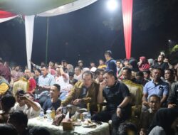 Kapolres Dampingi PJ Bupati Merangin Nobar Pemkab Merangin Sukses dan Spektakuler yang di laksanakan Diskominfo