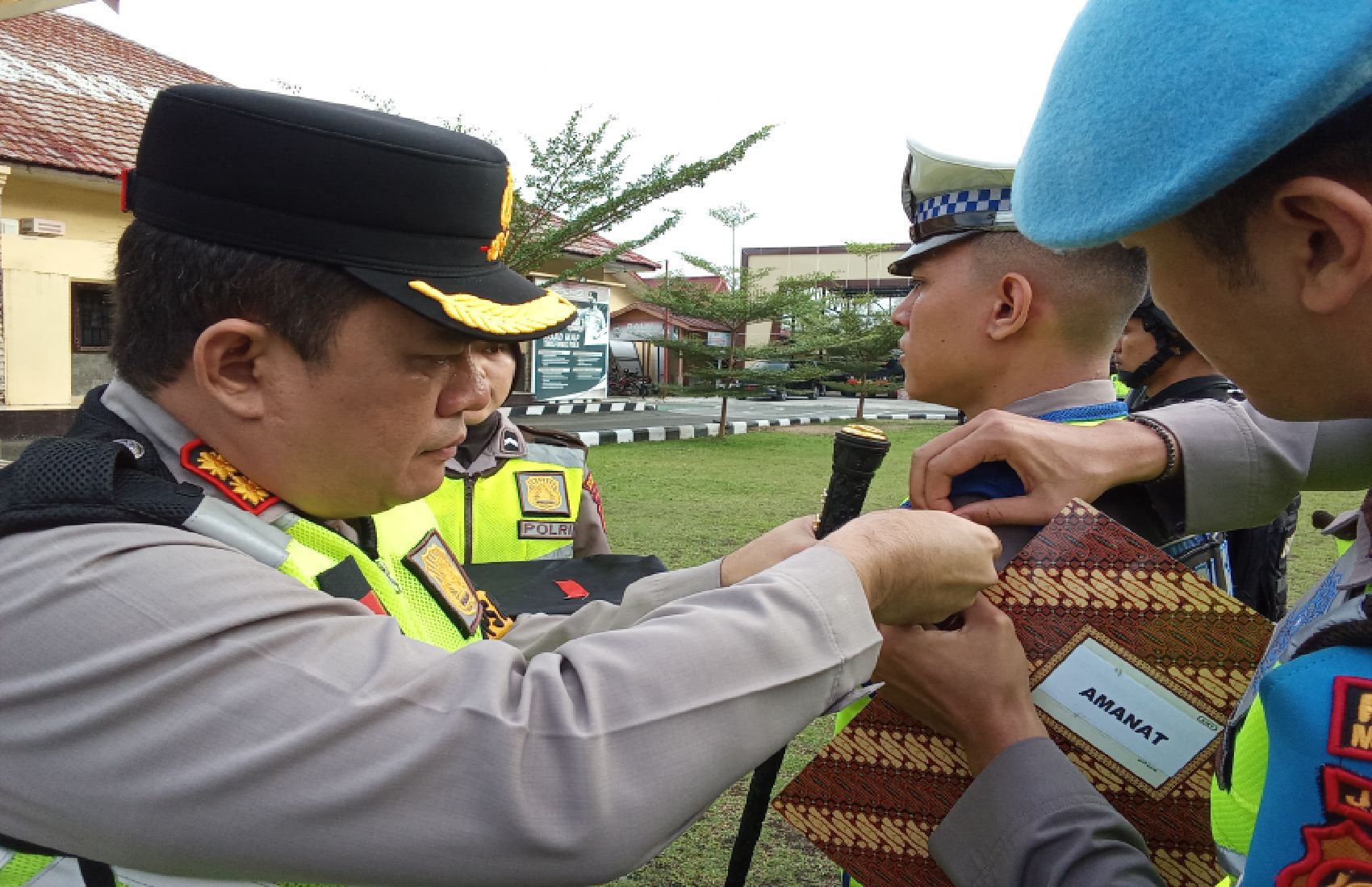 Polres Merangin Laksanakan Apel Gelar Pasukan Operasi Kepolisian ” Ketupat 2024 “