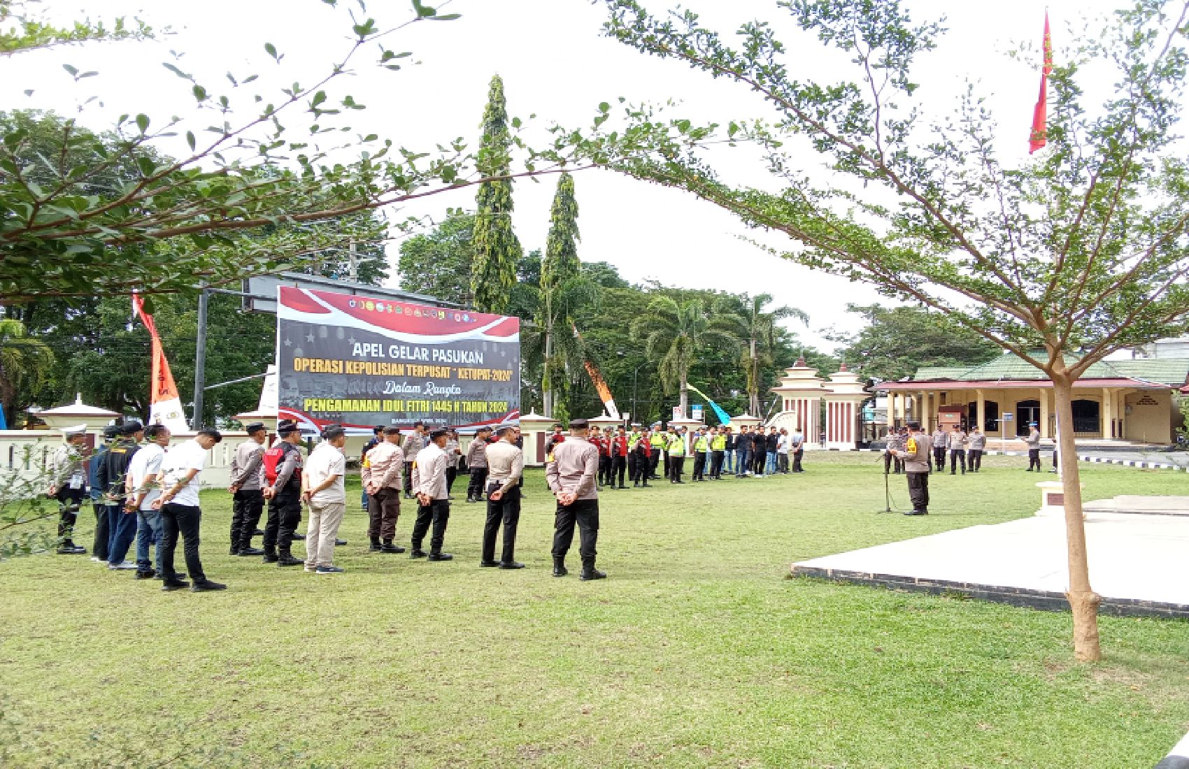 Apel Operasi Ketupat 2024 Polres Merangin 