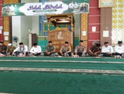 Kapolres Melalui Kasat Lantas Hadiri Halal Bihalal 1445H – 2024M dampingi Bupati Merangin dan Dandim 0420/Sarko