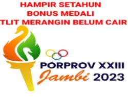 Bonus Atlit Merangin Peraih Medali saat PORPROV XXIII Juli 2023, hingga April 2024 Belum Cair