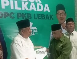 H. Akhmad Jajuli Sudah Kembalikan Pendaftaran Formulir Ke PKB Dan Nasdem