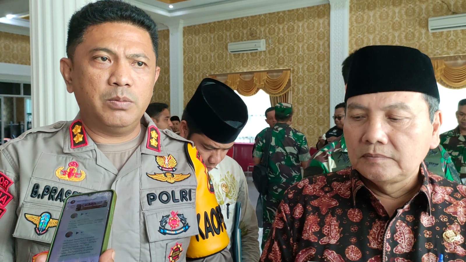 Menghadapi Pilkada Serentak, Kapolres Sarolangun Bersama Forkopimpda Lakukan Rapat Koordinasi.