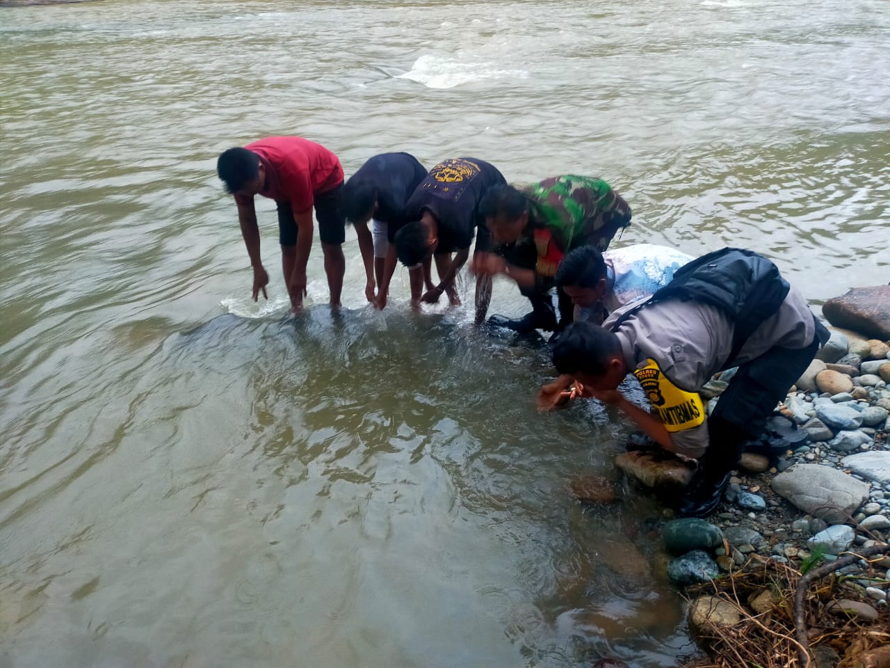 Bhabinkamtibmas Batu Kerbau, Sungai Batang Pelepat tidak terkontaminasi Aktivitas Peti