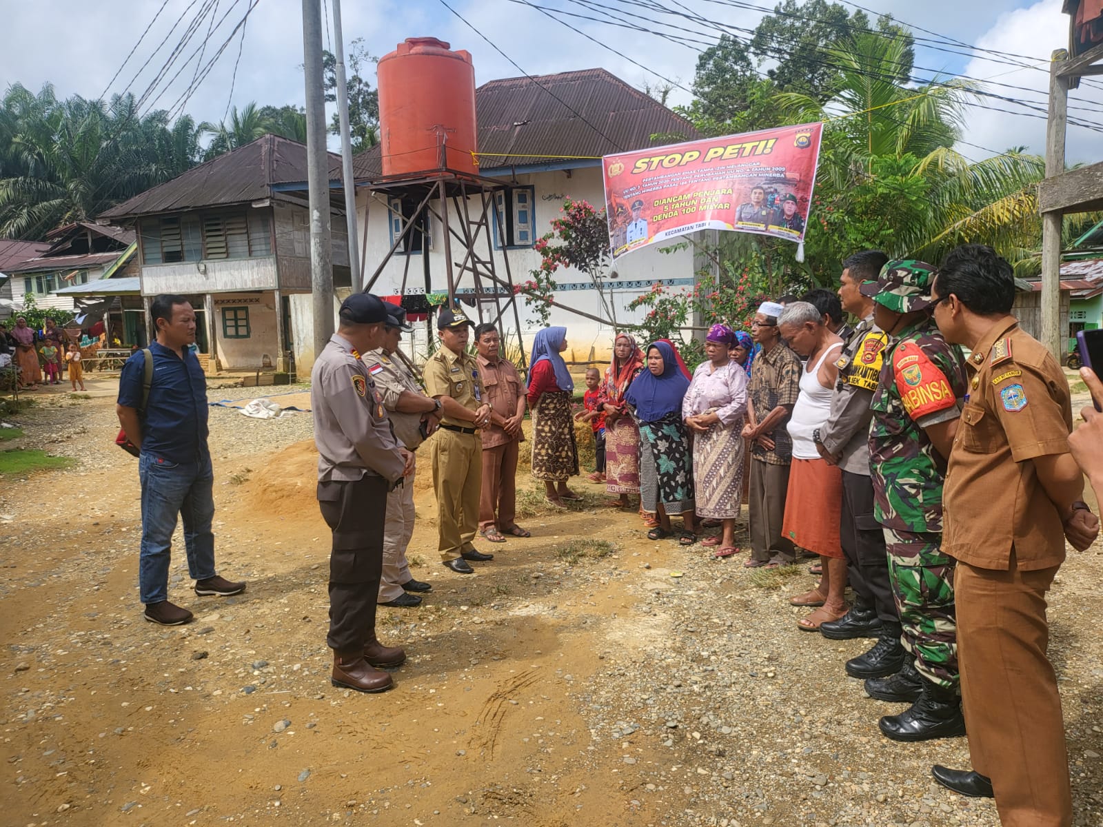 Kapolsek Tabir Akan Panggil Kepala Desa Kandang dan Berkoordinasi dengan Pihak Kecamatan Atas Kegiatan PETI di Wilayahnya