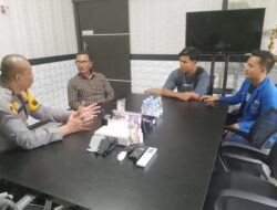 Kompol. M.T. Siregar. SE. S.IK., Terima Kunjungan Perwakilan PMII Cabang Merangin guna Diskusi Menjelang Pemilukada 2024.