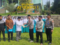 Kapolres Lebak Serahkan Bantuan Sponsorship Kejuaraan Pencak Silat Tapak Suci di Ponpes Manahijusadat Cibadak