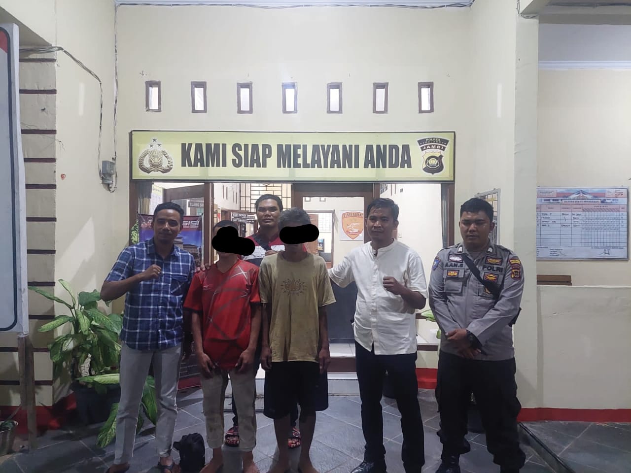 Maling Sawit, MR dan J Warga Karang Mendapo Pauh Diamankan Unit Reskrim Polsek Pauh 